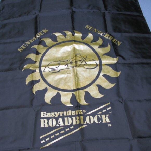 EASYRIDERS ROADBLOCK BANNER 3' X 5' NYLON, NEW - Picture 2 of 5